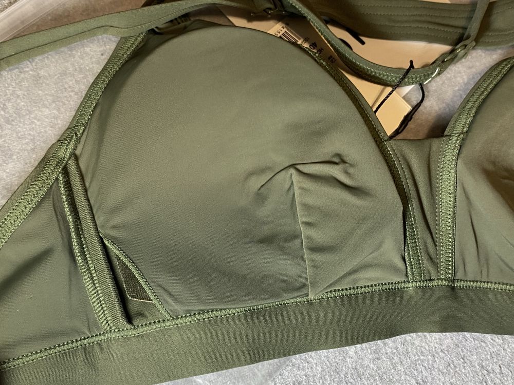 Góra od stroju kąpielowego „PrimaDonna” -38-40/L- oliwkowy, khaki