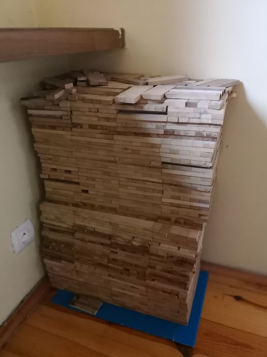 Parkiet (mozaika drewniana) gr. 1,00 cm, 6 m2