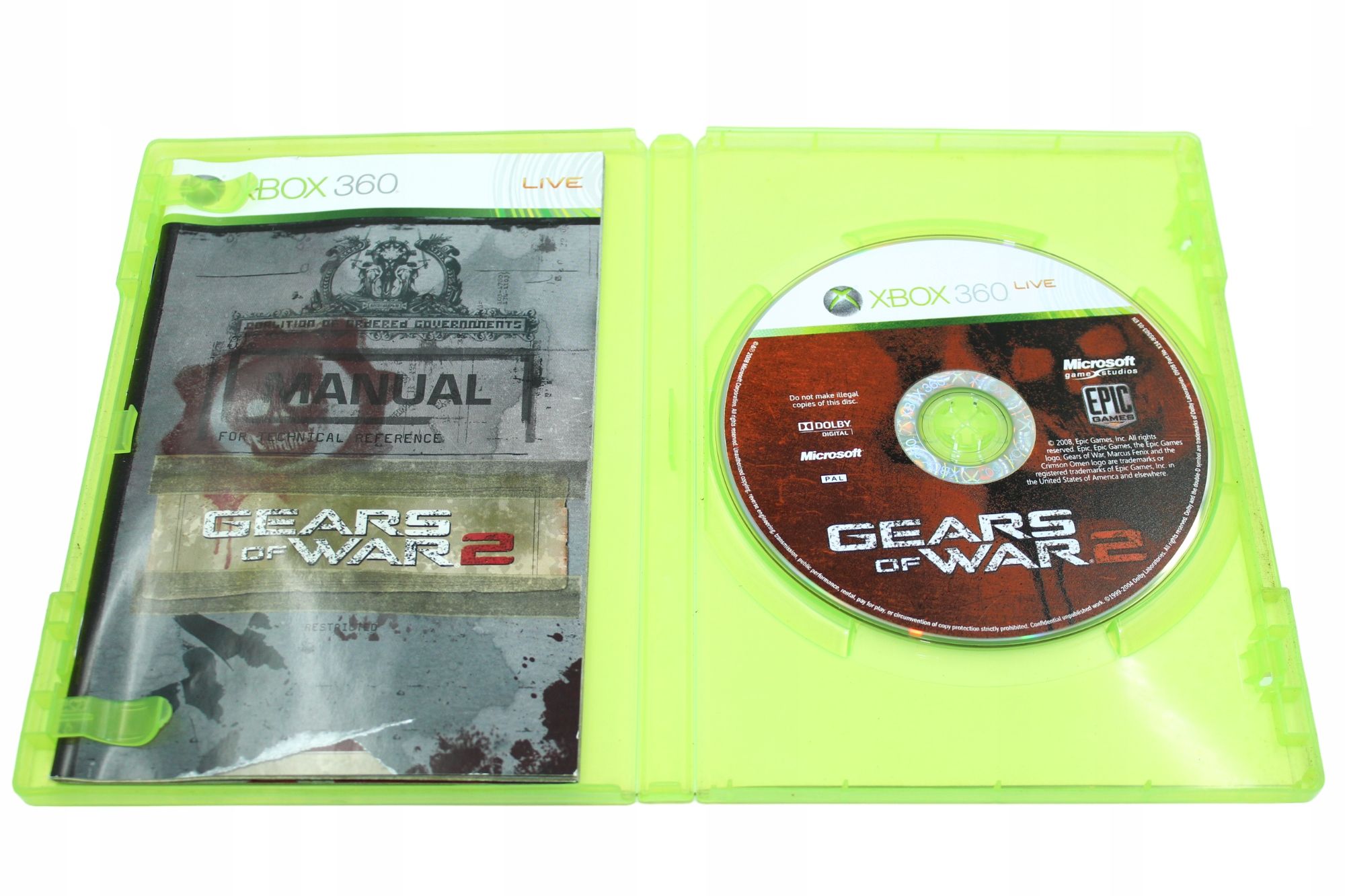 Gears of War 2 X360 Xbox 360