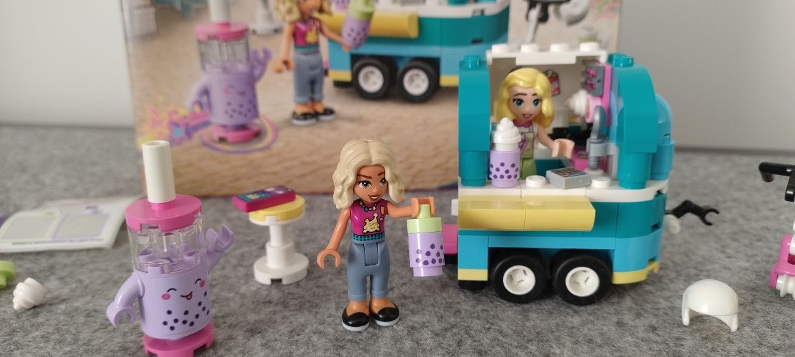 Klocki LEGO friends Mobilny sklep z bubble tea