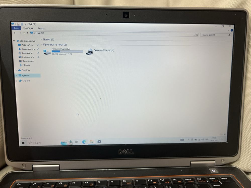 Ноутбук DELL Latitude E6320 | Core i5-2540M | RAM 8GB | SSD 120GB