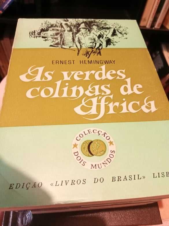 Ernest Hemingway, muitos livros do autor, ofereço portes de envio.