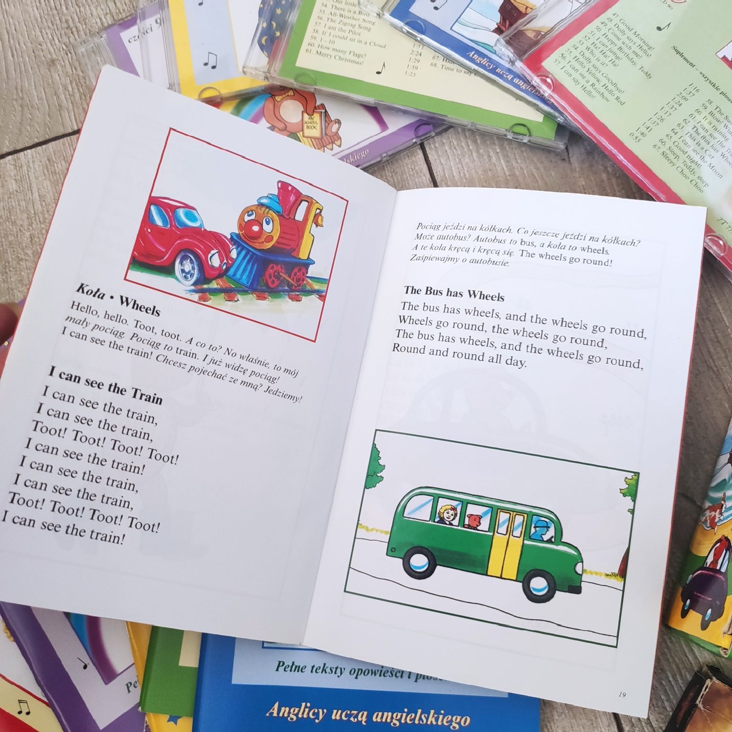 Angielski dla dzieci, Cars, puzzle