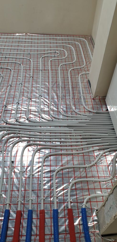 Ogrzewanie podłogowe dom remont cena za metr z materiałem hydraulik