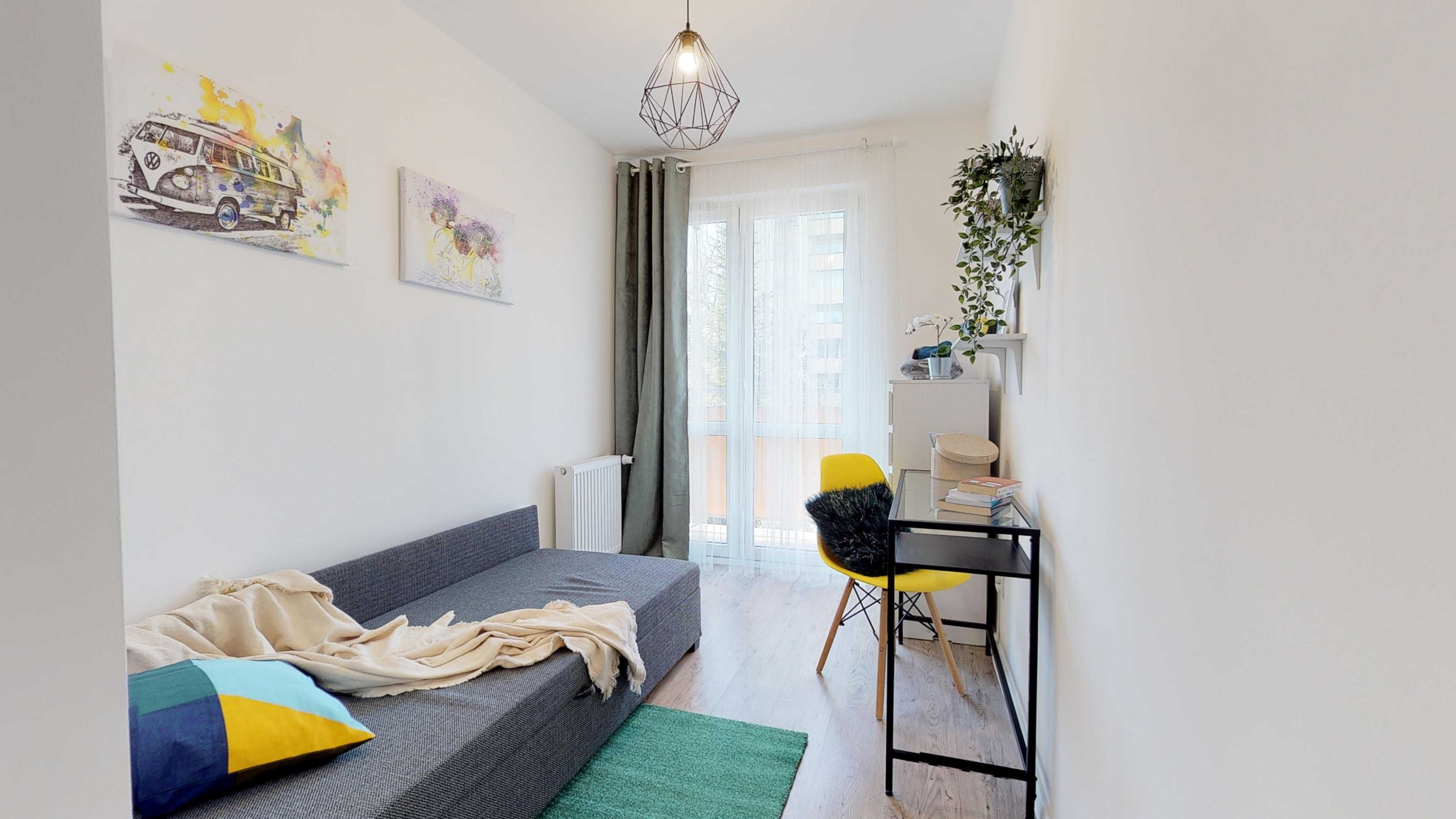 1 os. pokój I BALKON I 300 m do przystanku I UEK, PK, AGH, UJ, UR