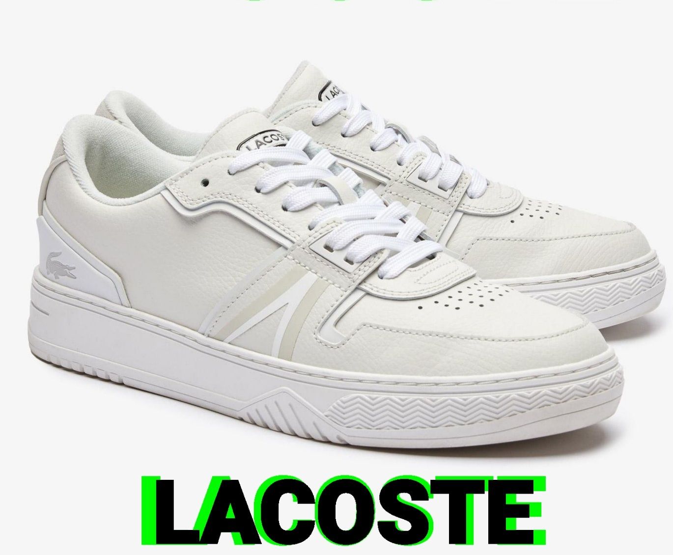 Оригінал! Чоловічі кросівки Lacoste 45 шкіряні