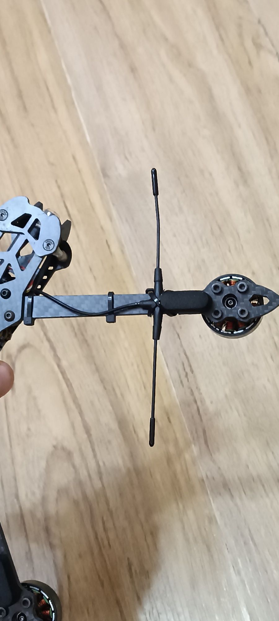 Fpv дрон 7 дюймів elrs 915 mhz vtx 1.6 w