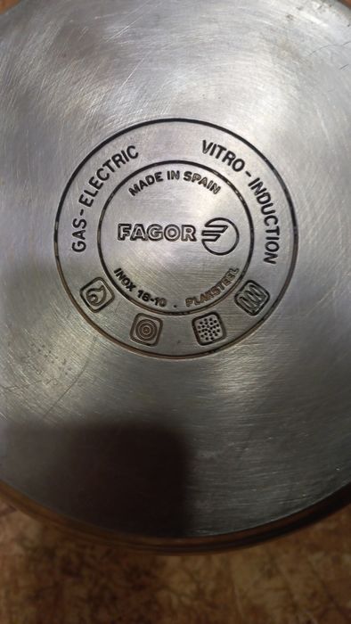 Скороварка fagor 6л кастрюля фагор нержавійка індукція всі види плит