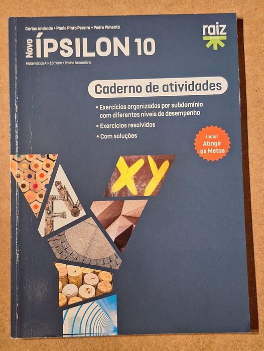 Caderno de atividades de Matemática Novo Ípsilon 10°Ano