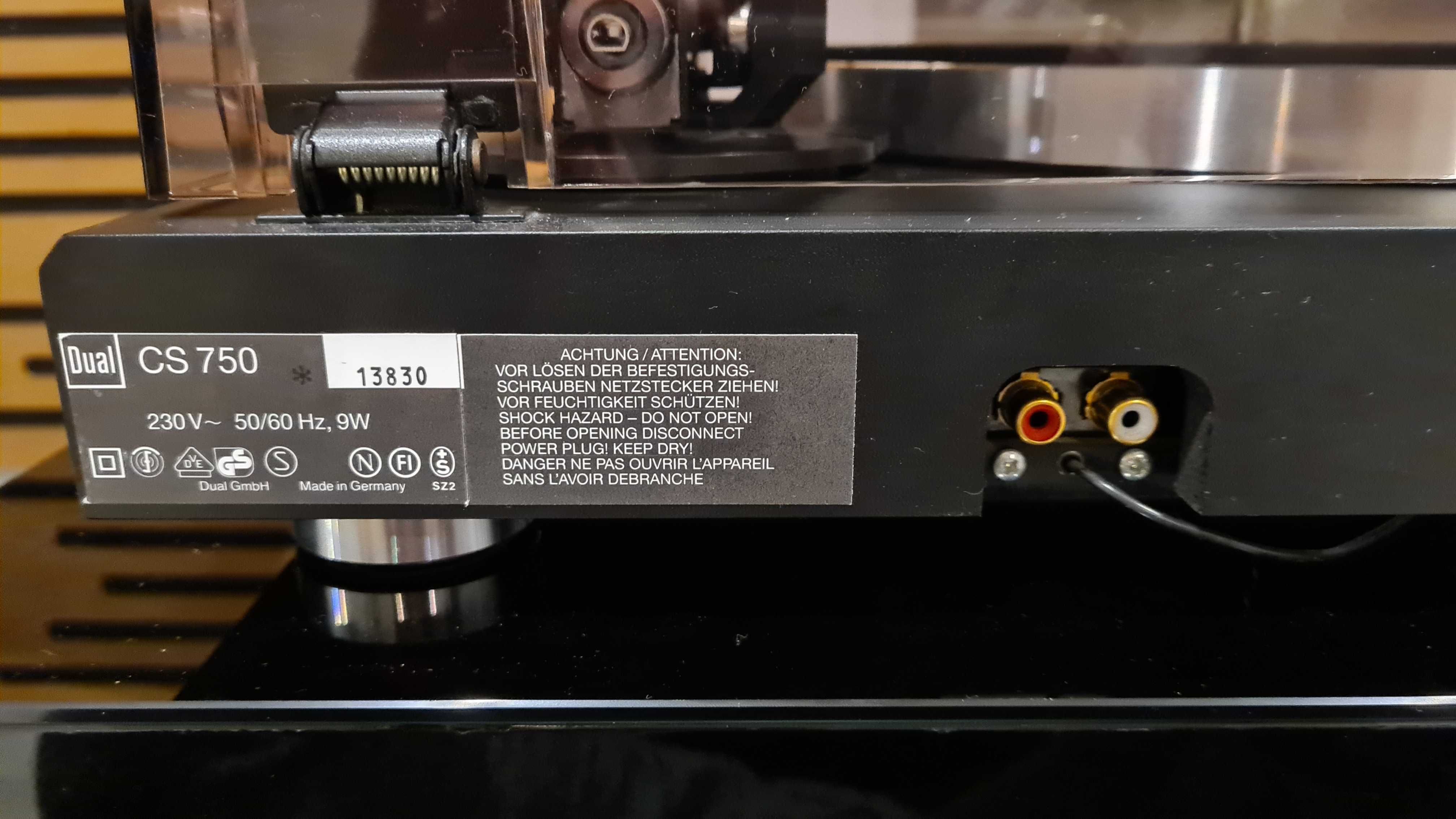 Gramofon Dual CS 750 Audiophile Concept