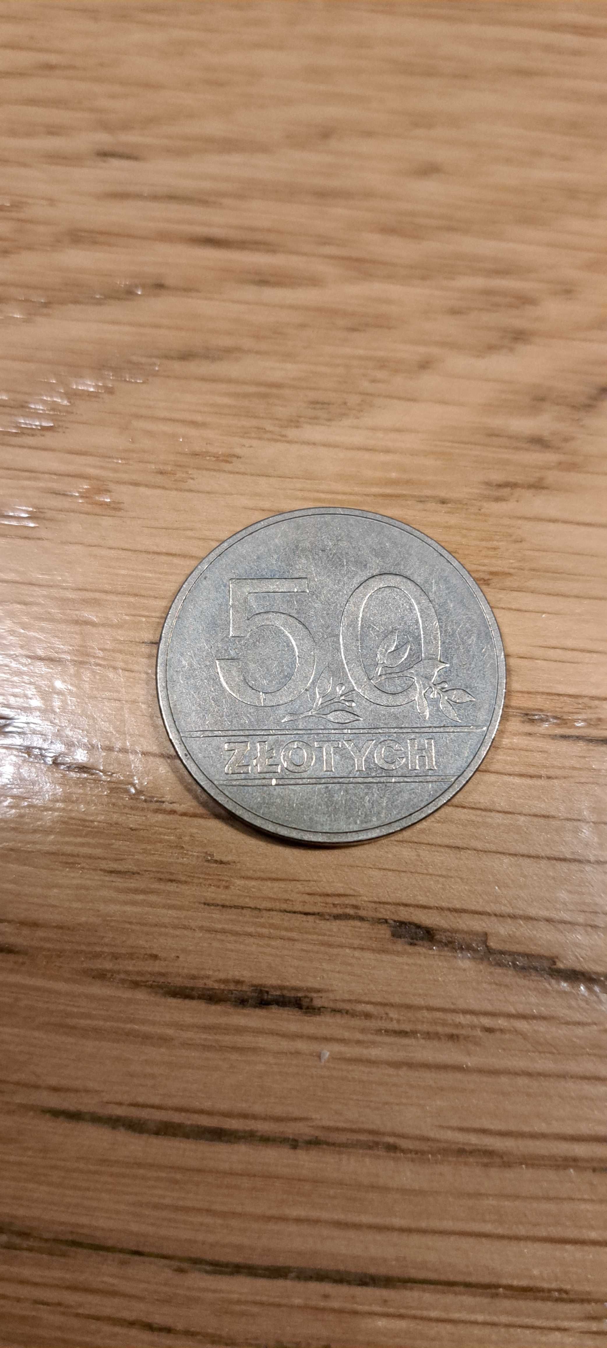 Moneta 50zl 1990r