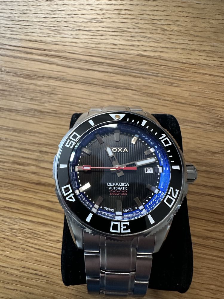 Zegarek automatyczny Doxa ceramica Shark 300 44mm