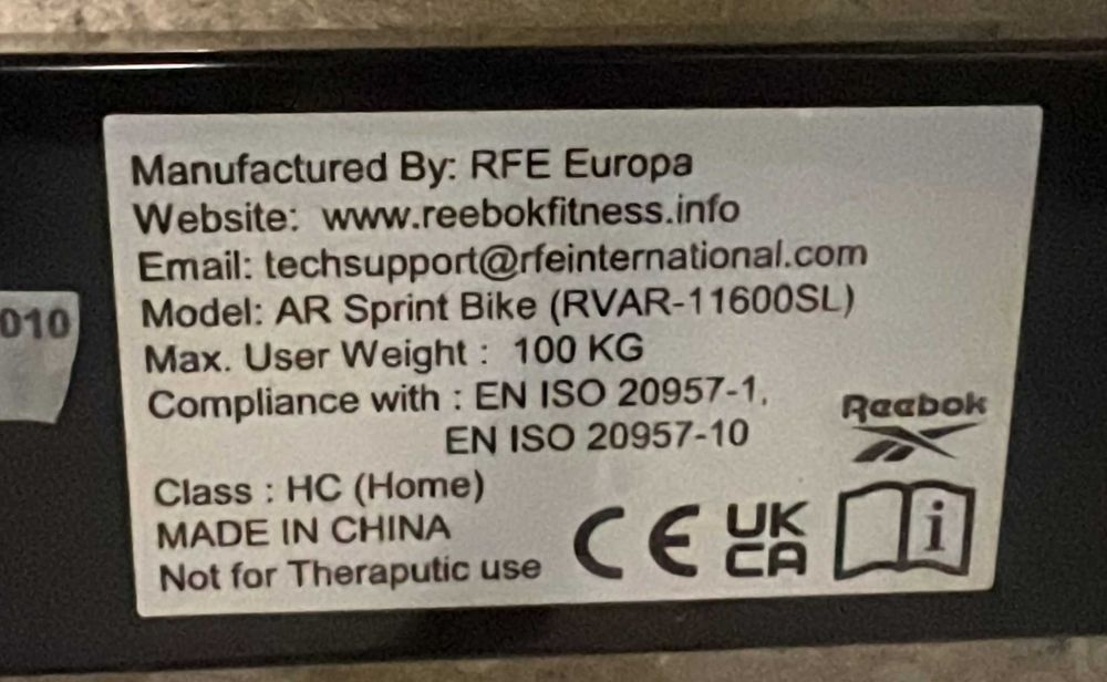 Bicicleta Reebok ASB