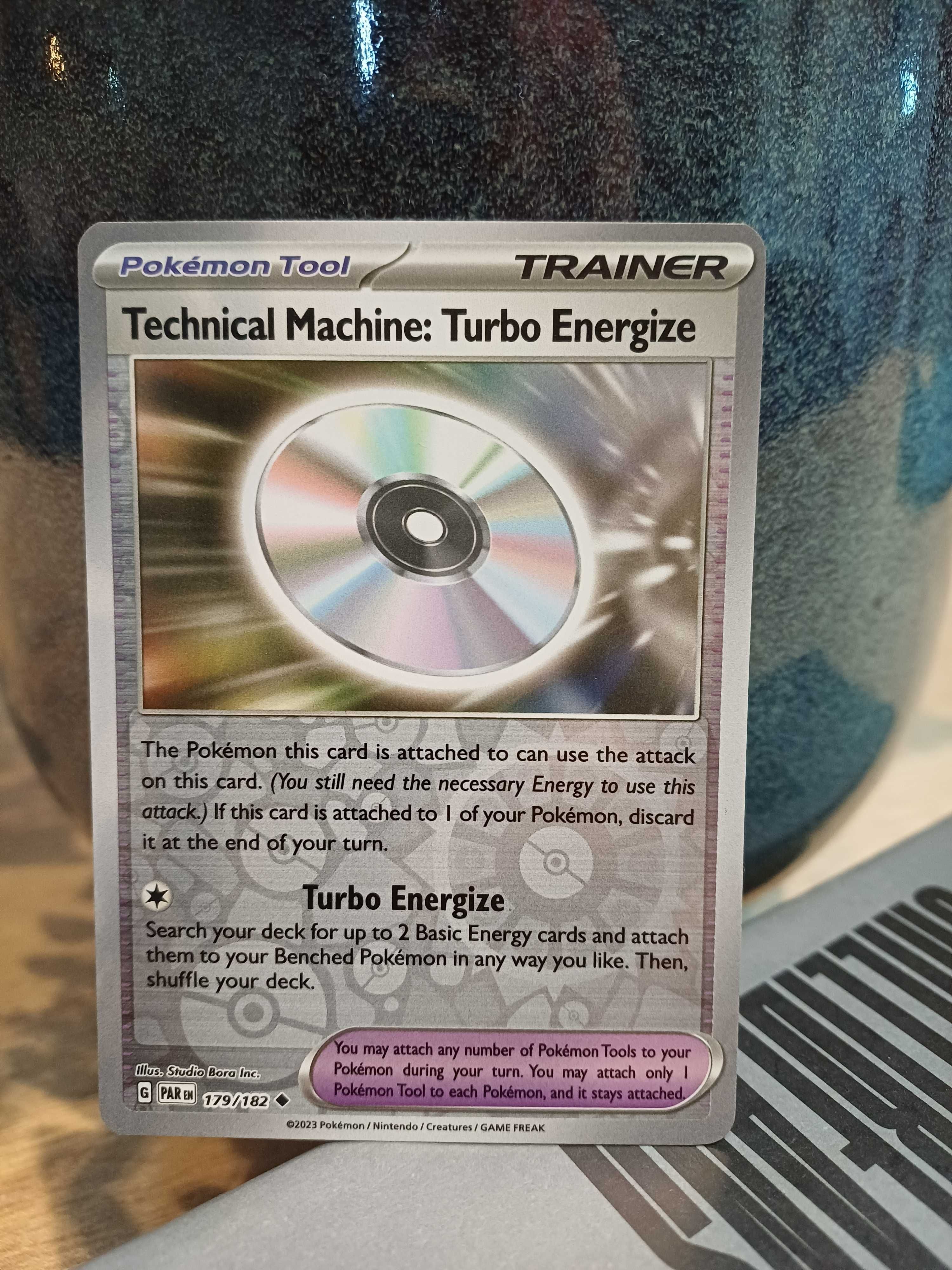 Carta Pokémon Technical Machine: Turbo Energize [Reverse Holo] #179