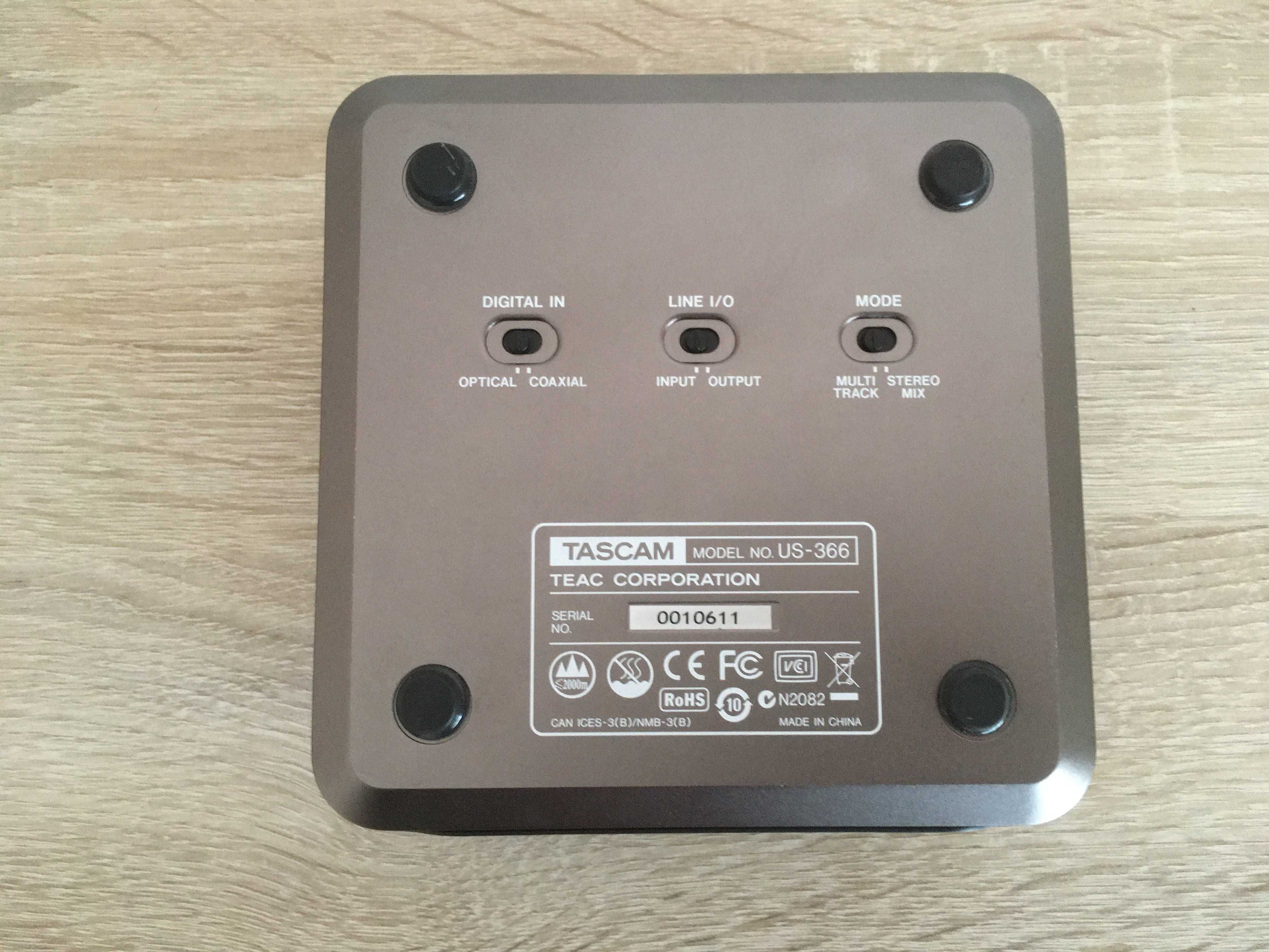 TASCAM US-366 interfejs audio USB