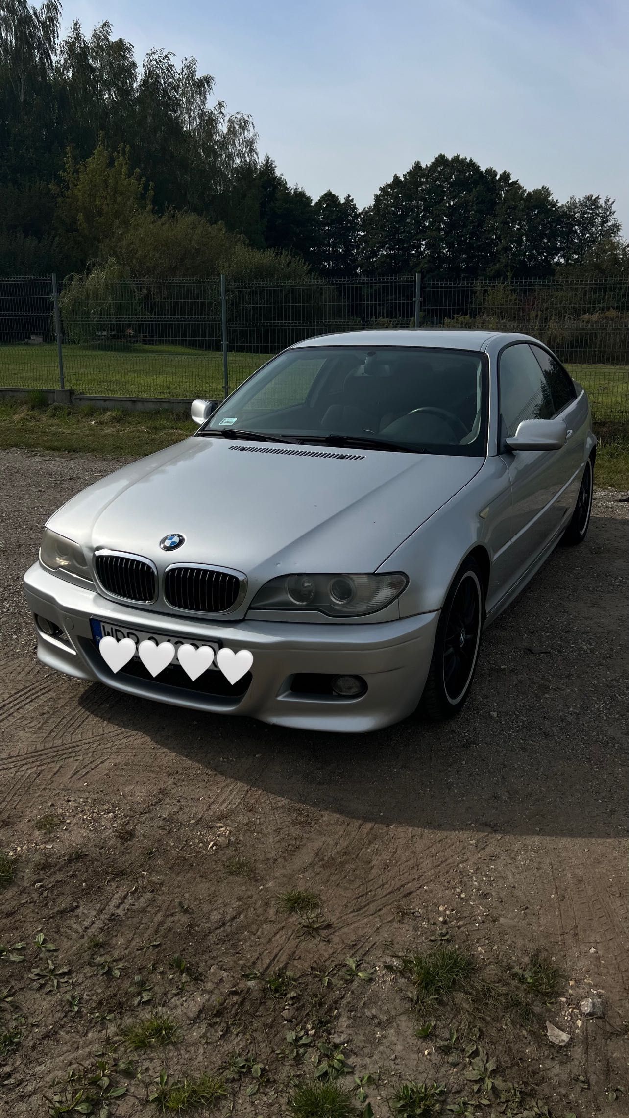 Samochód osobowy BMW E-46 coupe