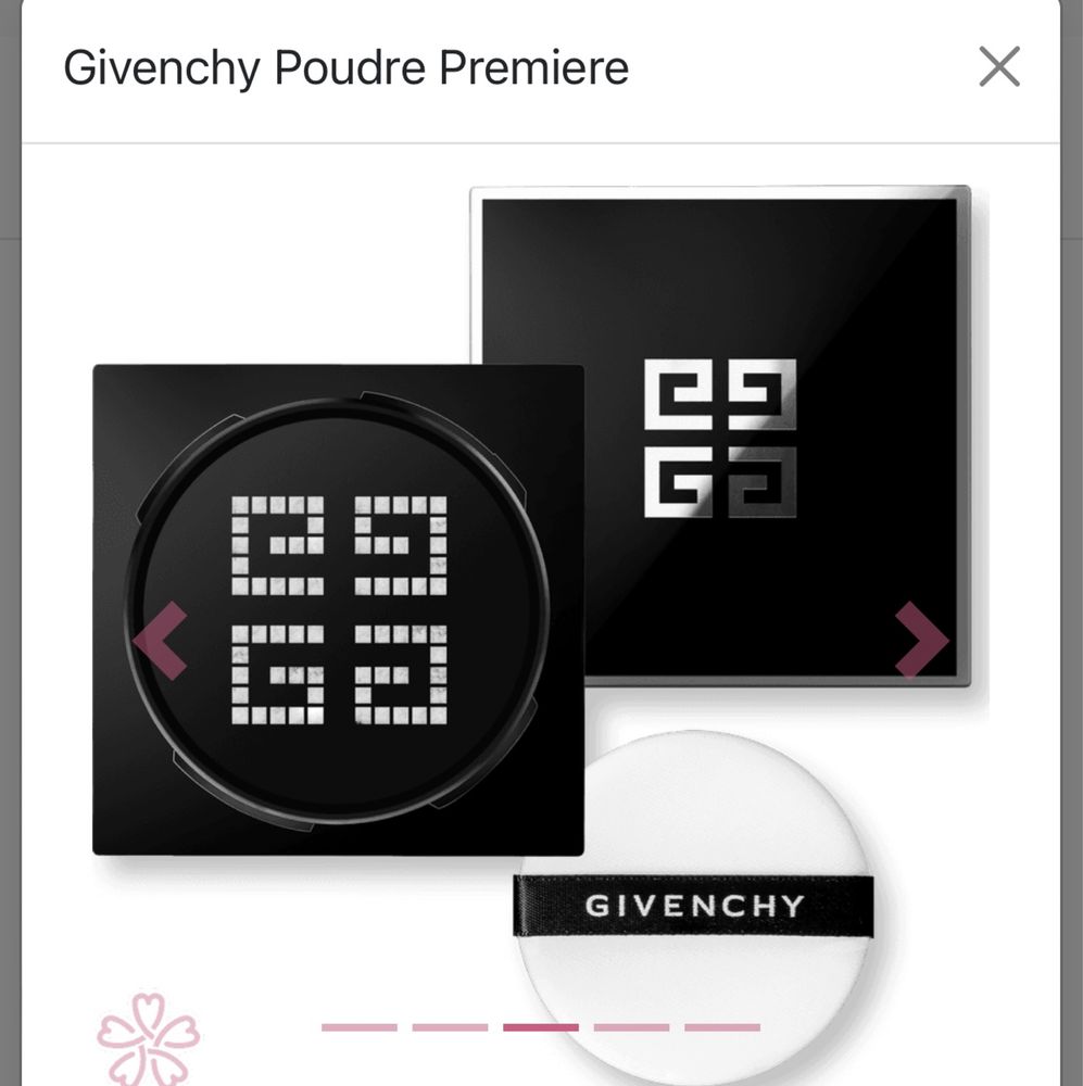 Рассыпчатая пудра Givenchy Poudre Premiere