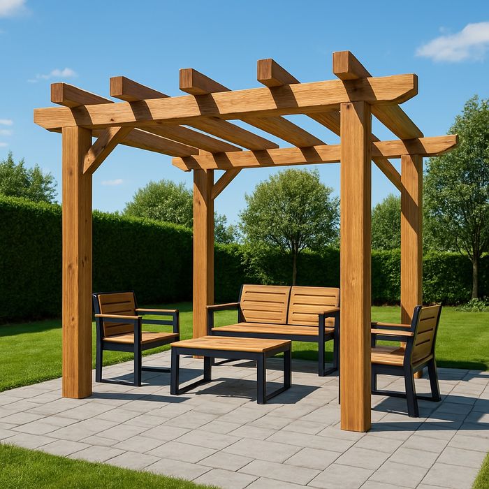 Meble ogrodowe drewniane nowoczesne i stylowe