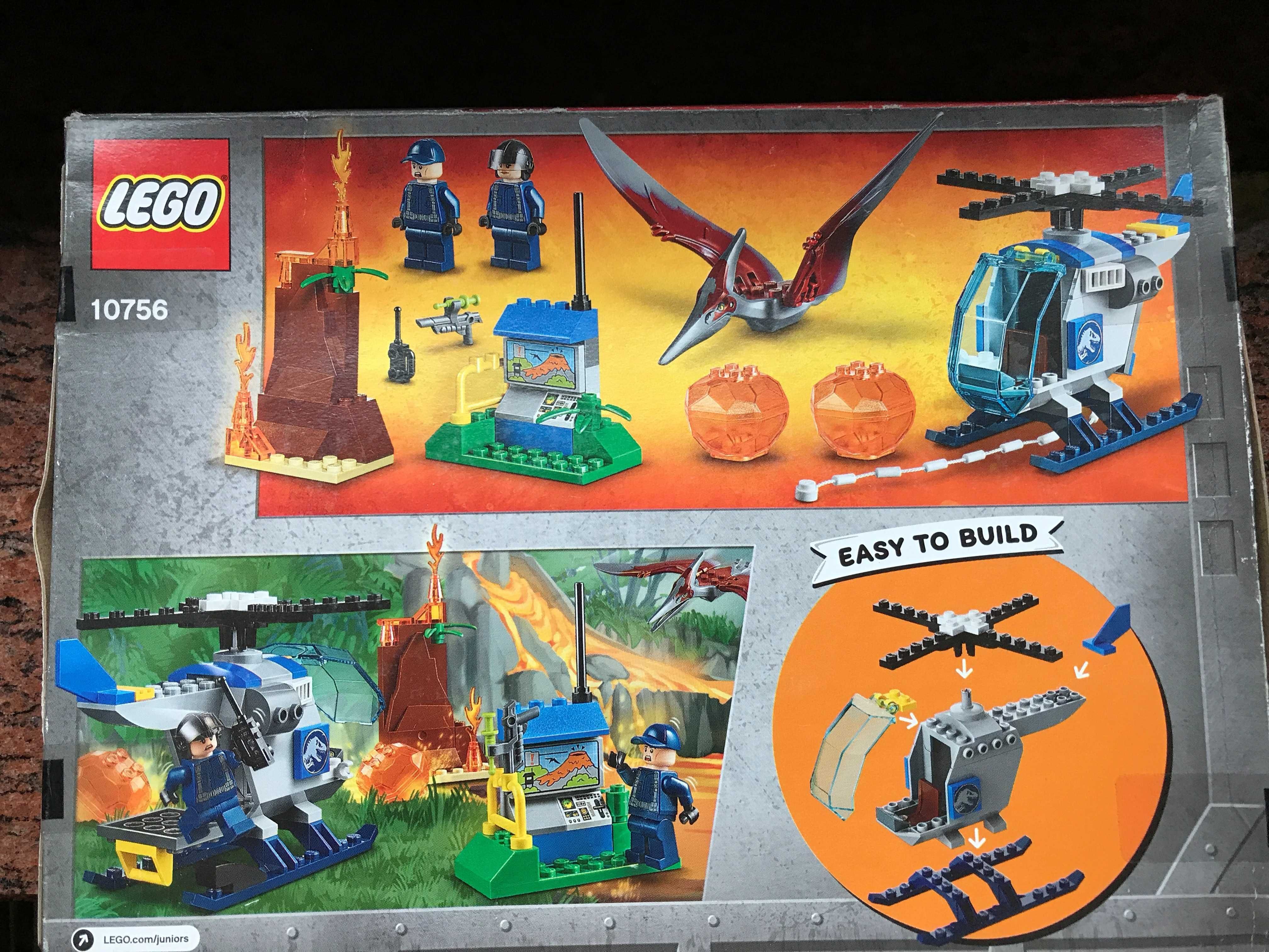 Lego 10756 Jurrasic World Ucieczka przed pteranodonem