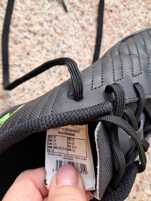 Buty adidasy do piłki nożnej rozmiar 35 decathlon
