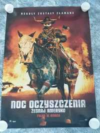 Plakat filmu ,,Noc oczyszczenia-żegnaj Ameryko"