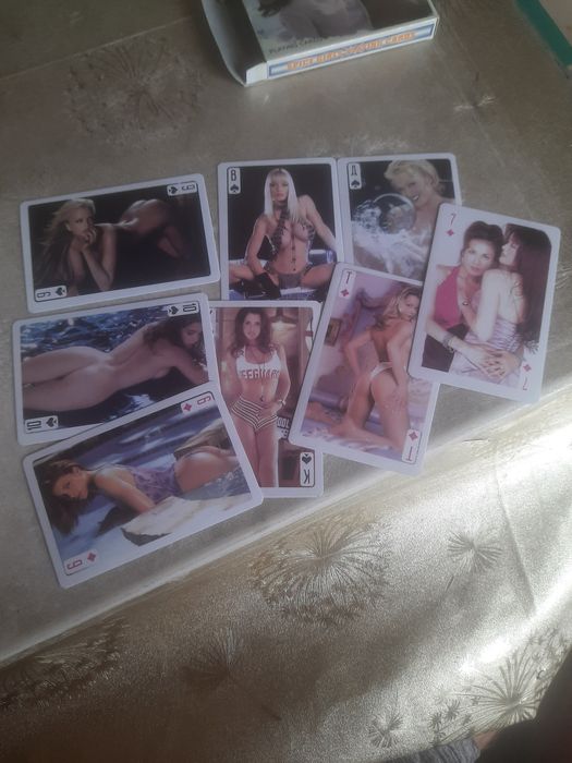 Карты с эротикой Spice Girls новые.