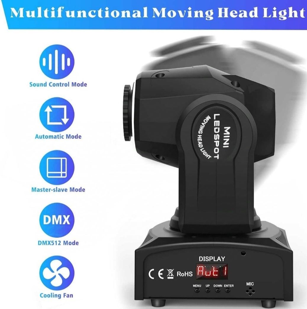 Nowa Lampa dyskotekowa  ruchoma