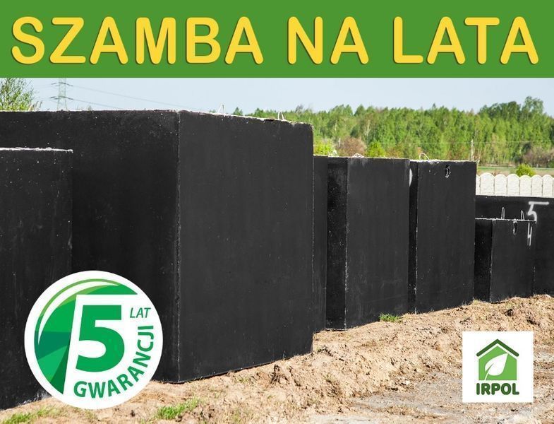 Szamba Betonowe 10m3 Łódź Zbiorniki na szambo Deszczówkę Moja woda