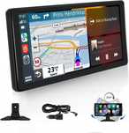 Radio samochodowe CarPlay Android Auto z 10,36-cala FM AUX + 64 GB TF