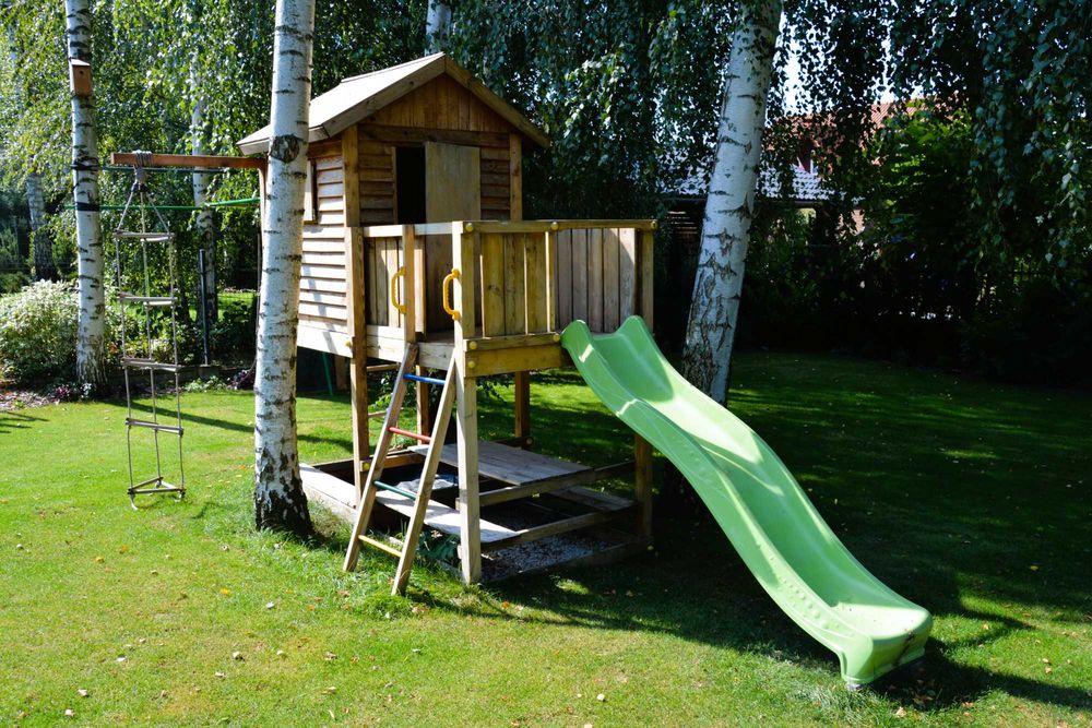 Domek ogrodowy dla dzieci - model: Fungoo Playground My House