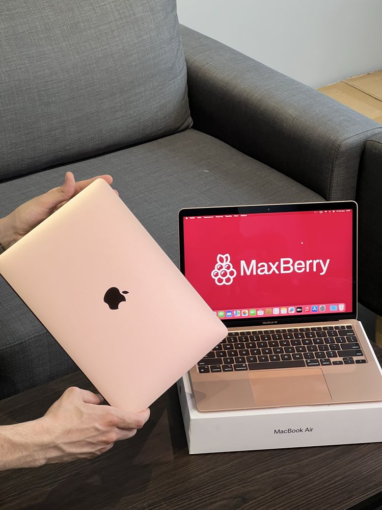 Macbook air 13 m1 8/128gb Gold !! Гарантія 60 днів !!
