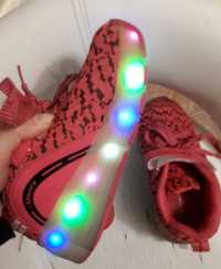 Buty świecące LED Butorolki 32 sportowe
