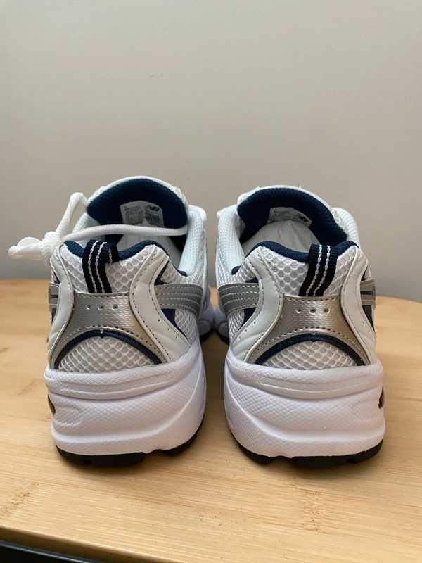 New Balance530_White Sneakersy Damskie_Moda Modne 38.5