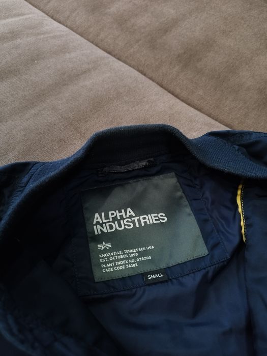 Бомбер куртка Alpha Industries MA-1 cwu45 bomber jacket