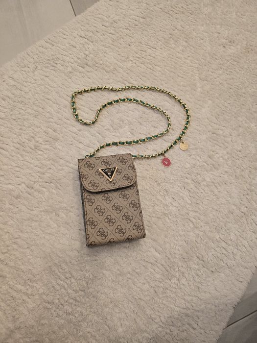 Mini torebka Guess, na telefon
