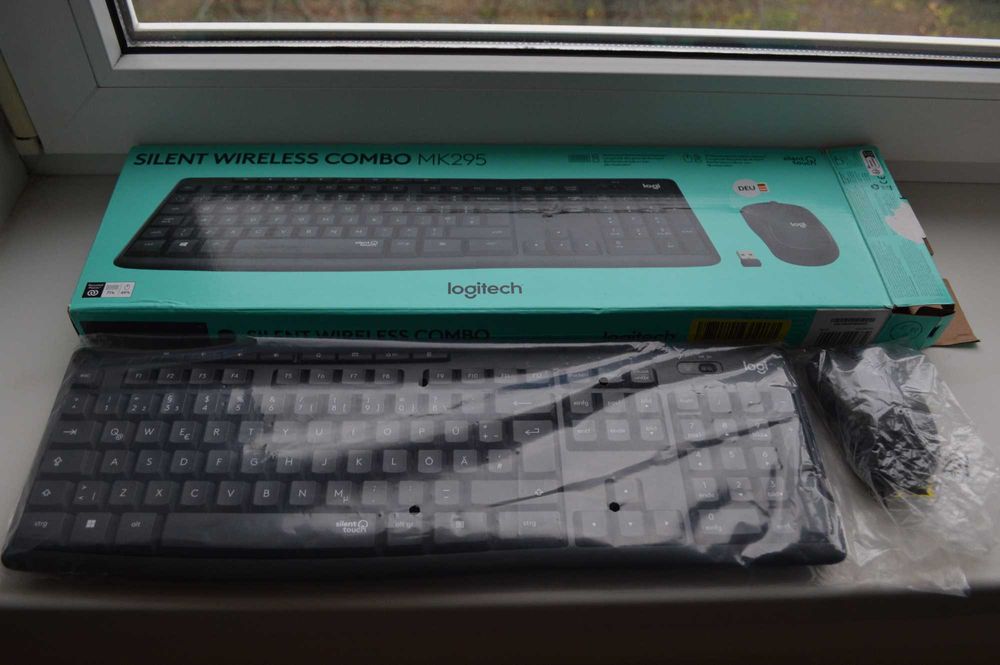 Клавіатура Logitech MK295 Graphite