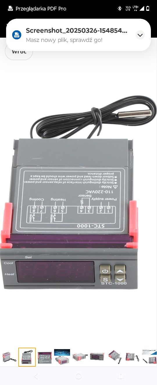 Regulator Temperatury, Cyfrowy Regulator Temperatury STC‑1000 Uniwersa