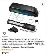 Bateria bicicleta elétrica