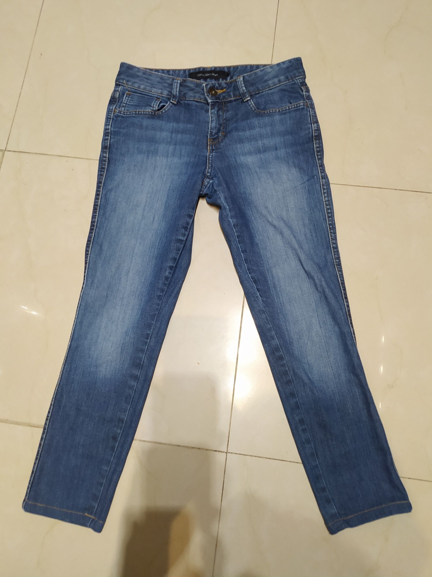 Jeansy 2/32 Calvin Klein spodnie damskie