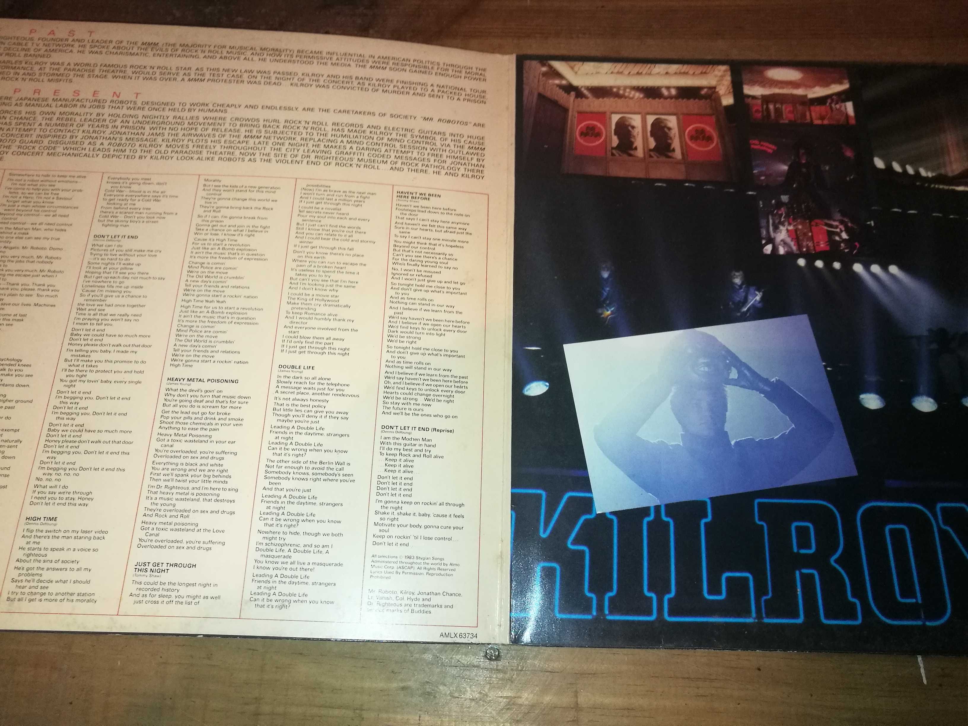STYX - Kilroy Was Here LP