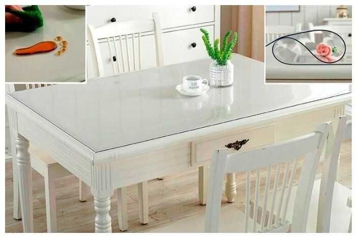 М'яке скло Мягкое стекло Скатертина силіконова Гибкое стекло .