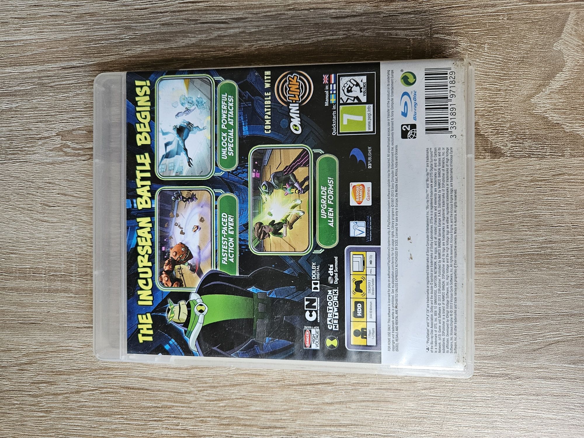 Gra Ben 10 Omniverse 2 Playstation 3 Ps3  dla dzieci