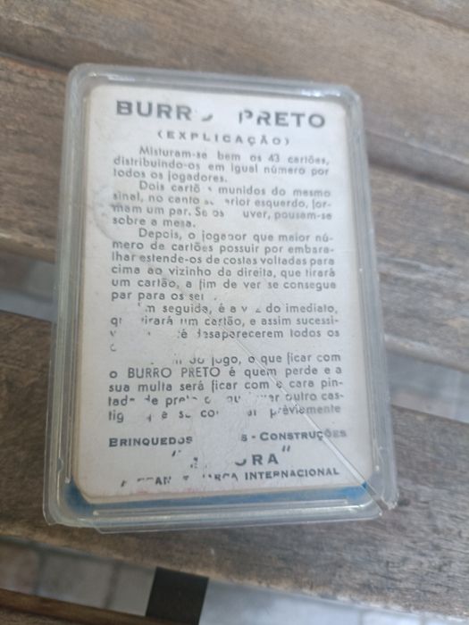 Jogo do Burro Preto anos 60/70