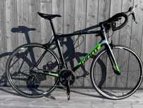 Szosowy Giant TCR Advanced 2 karbon w zestawie - trenażer +licznik