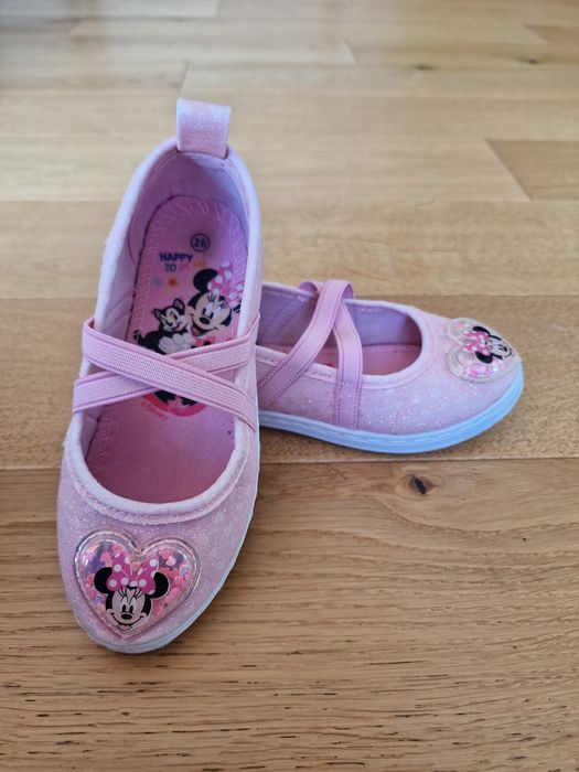 Baletki myszka minnie smyk różowe rozmiar 26