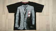 T-shirt chłopięcy czarny Reporter Young 164