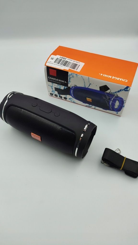 Głośnik przenośny Tempo di Saldi Mini 3+ czarny 20 W mocny Bluetooth
