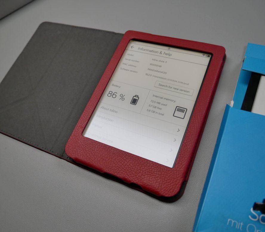 Czytnik Ebook Tolino Shine 3 6"