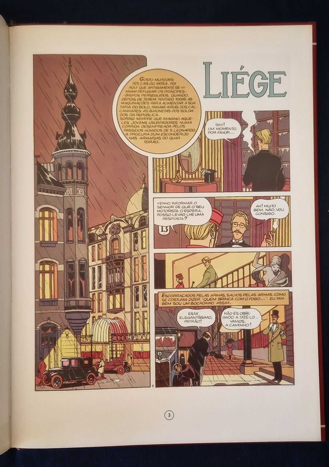 Livro BD - "Cor de Café", de Berthet