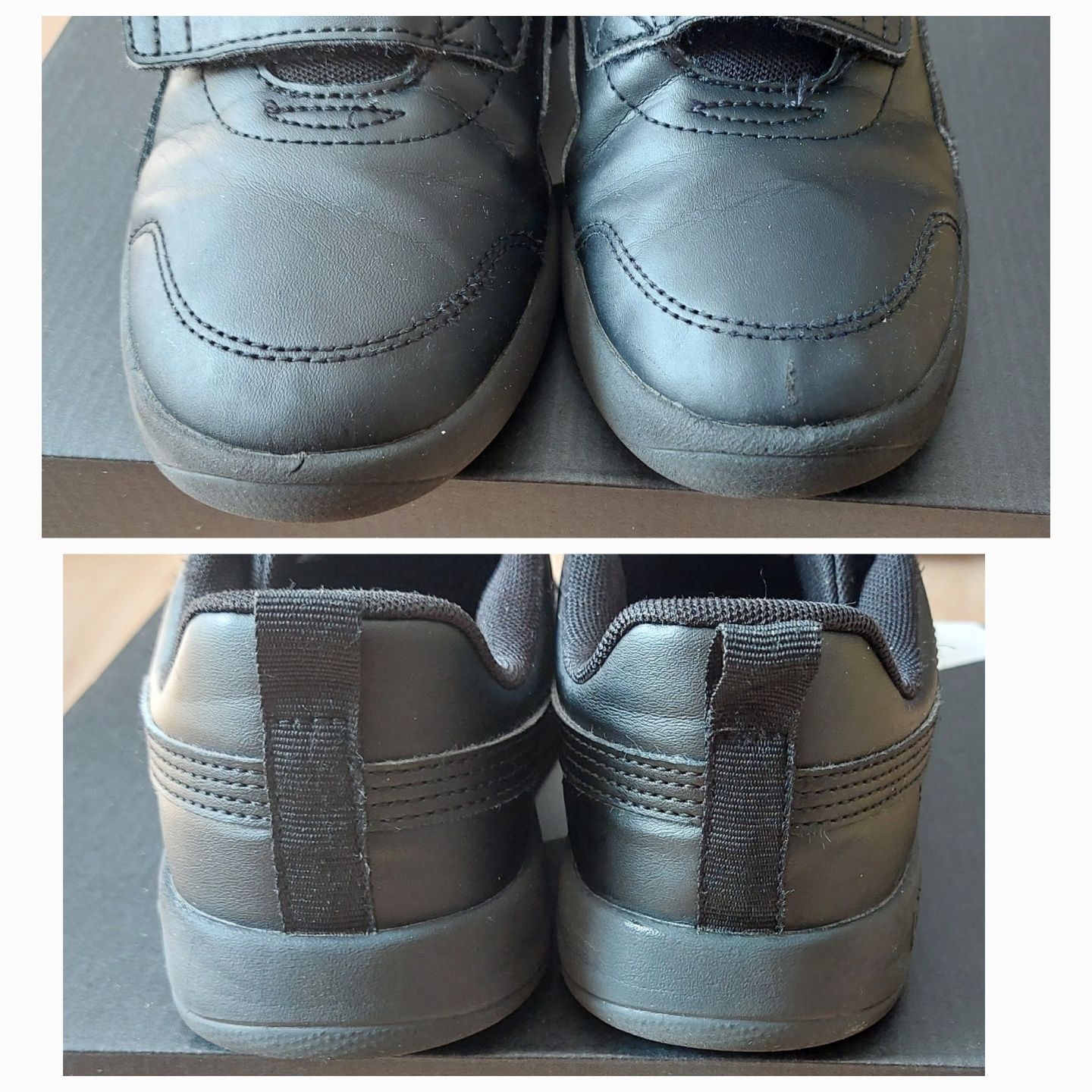 Buty sportowe Sneakersy niskie roz 34 Puma czarne na rzepy